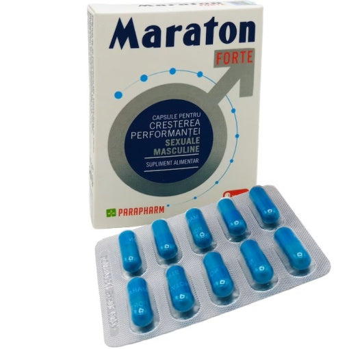 Capsule MARATON FORTE, cresterea performantei sexuale barbati, 10 capsule