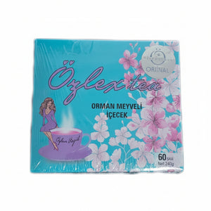 Ceai de slabit Ozlex turcesc detox - cu aroma de fructe de padure 60 plicuri cu holograma