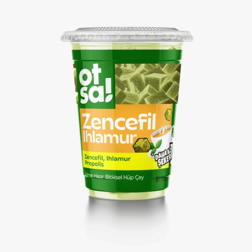 Ceai de susținere pe bază de plante cu ghimbir și tei OTSO – 170 g