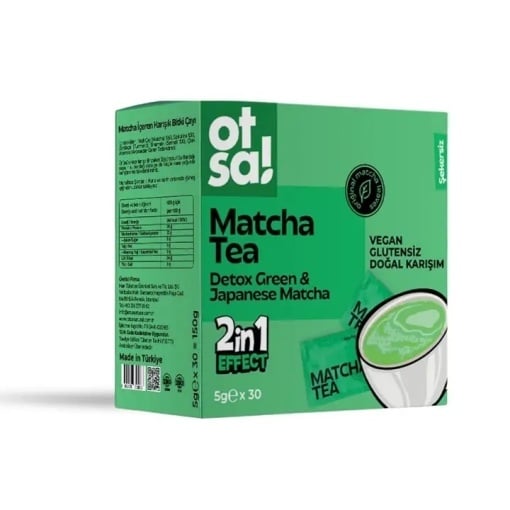 Ceai detoxifiant japonez Matcha BIO solubil, 30x5gr