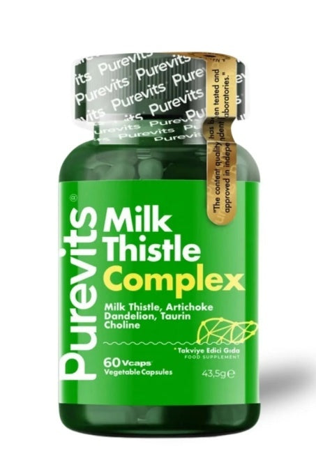 Complex de armurariu, extract de anghinare, extract de păpădie, taurină, colină, 60 capsule vegane