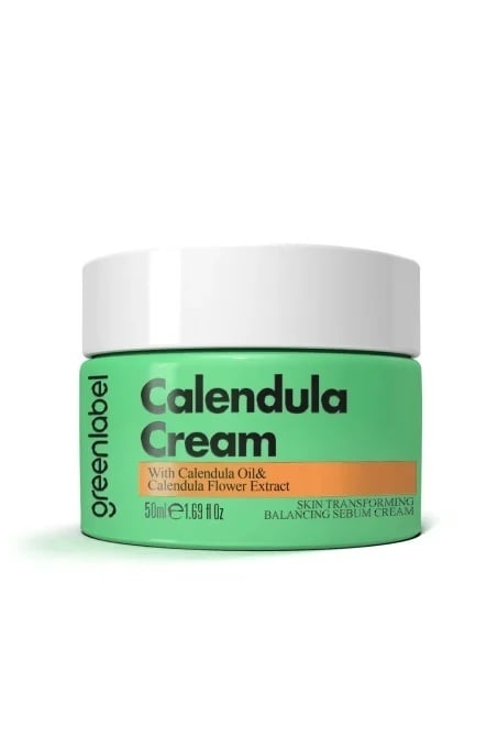 Greenlabel Crema Hidratanta Intensiva cu Extract de Ulei de Galbenele, 50 ml