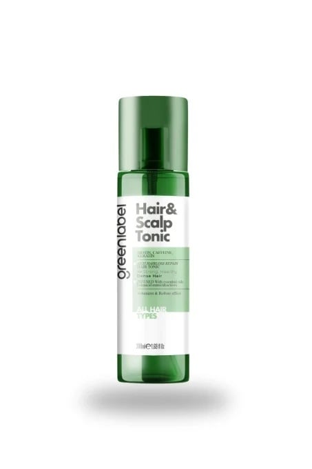 Greenlabel Tonic pentru Păr și Scalp cu Rozmarin, Biotină, Cafeină și Keratină – 200 ml