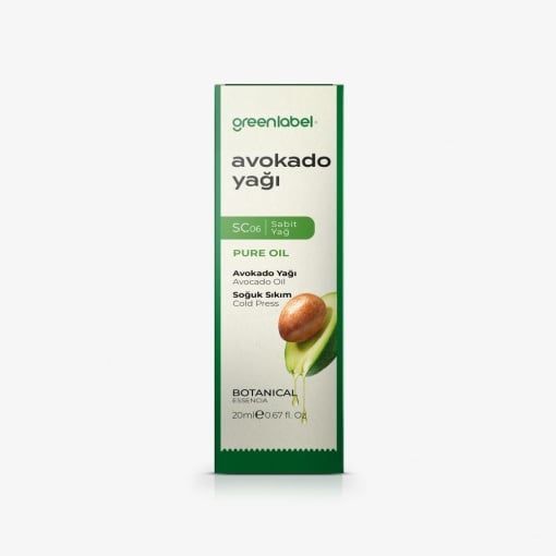Greenlabel Ulei aromaterapie de AVOCADO 20ml