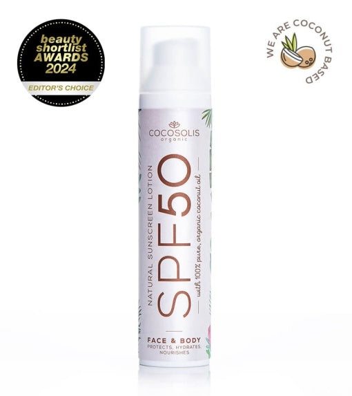 Lotiune pentru protectie solara cu SPF 50, 100 ml, Cocosolis