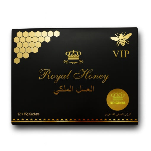 Miere Afrodisiac, Royal Honey pentru stimularea libidoului, 1 cutie x 12 plicuri
