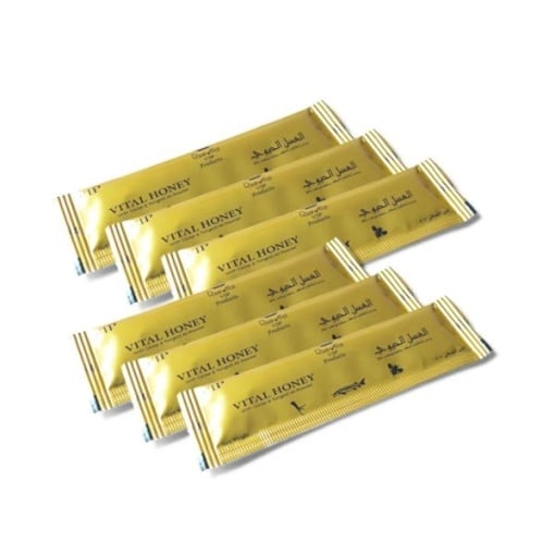 Miere afrodisiaca vital unisex, pentru potenta si crestere libido, 6 plicuri