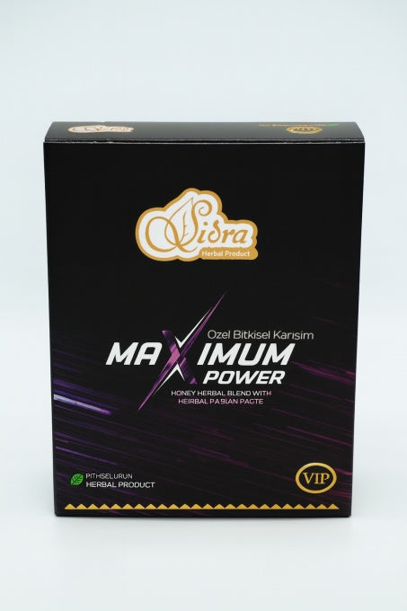 Miere turcească afodisiac Sidra Maximum Power – Vitalitate și Energie în 10 Plicuri