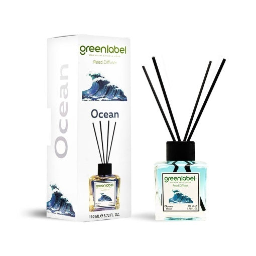 Odorizant Camera Red Diffuser Greenlabel cu betisoare 110ML Aroma Ocean eyfel