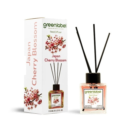 Odorizant Camera Red Diffuser Greenlabel cu betisoare 110ML Aroma Cirese Japoneze Eyfel