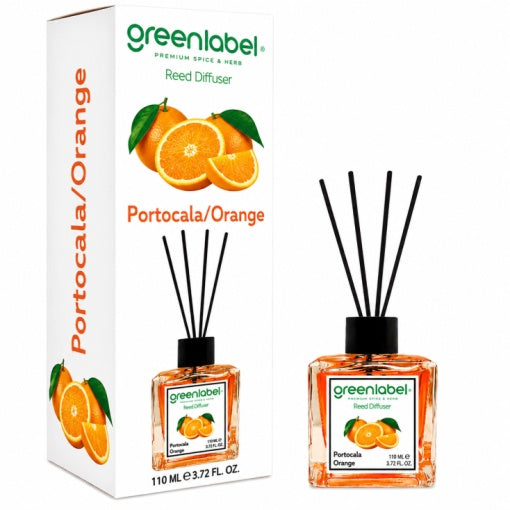 Odorizant Camera Red Diffuser Greenlabel cu betisoare 110ML Aroma Portocala