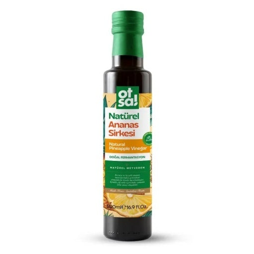 Oțet de ananas fermentat natural pentru detoxifiere și controlul greutății 500 ml