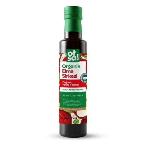 Oțet de mere fermentat natural, 500 ml