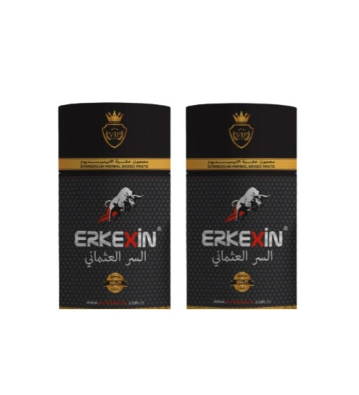 Pachet promo: 2 Miere afrodisiac turceasca Erkekxin 24 plicuri 100% natural .