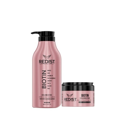 PACHET PROMO: 2 REDIST CU BIOTINA (Sampon 500ML, Masca 250 ML)