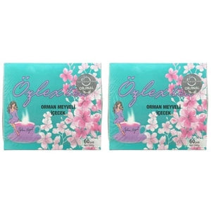 Pachet Promo – 2 x Ceai de Slăbit Ozlex Turcesc Detox, Aromă Fructe de Pădure, 60 Plicuri, Original cu Hologramă