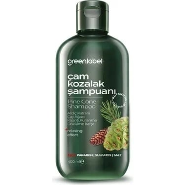 Șampon Greenlabel cu Con de Pin & Arbore de Ceai 400 ML