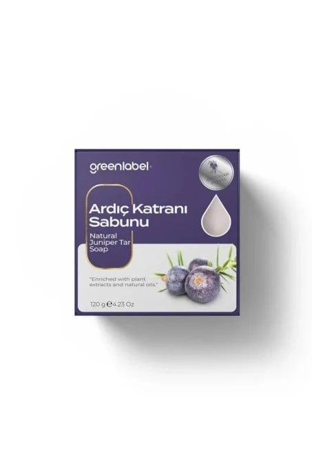 Sapun Natural Greenlabel cu Extract de Ienupăr – 120g