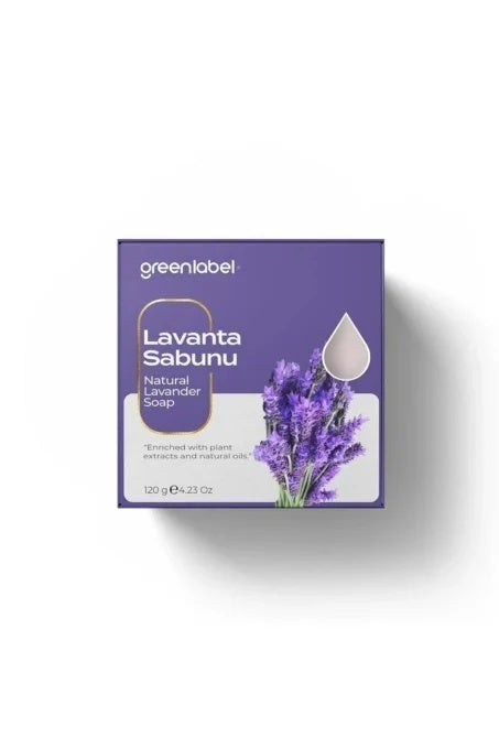 Sapun Natural Greenlabel cu Extract de Lavandă – 120G